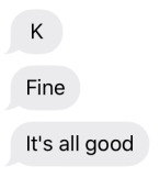 K Fine Texts THIS ONE